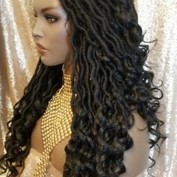 Goddess Locs Flexible Parting Lace Front Wig main image 6